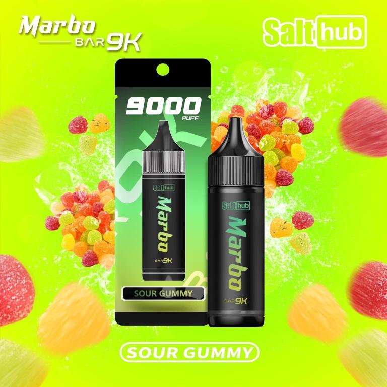 Sour Gummy คือกลิ่นอะไร ใน Marbo 9000 คำ ?